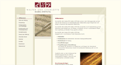 Desktop Screenshot of hamel-stiftung.de